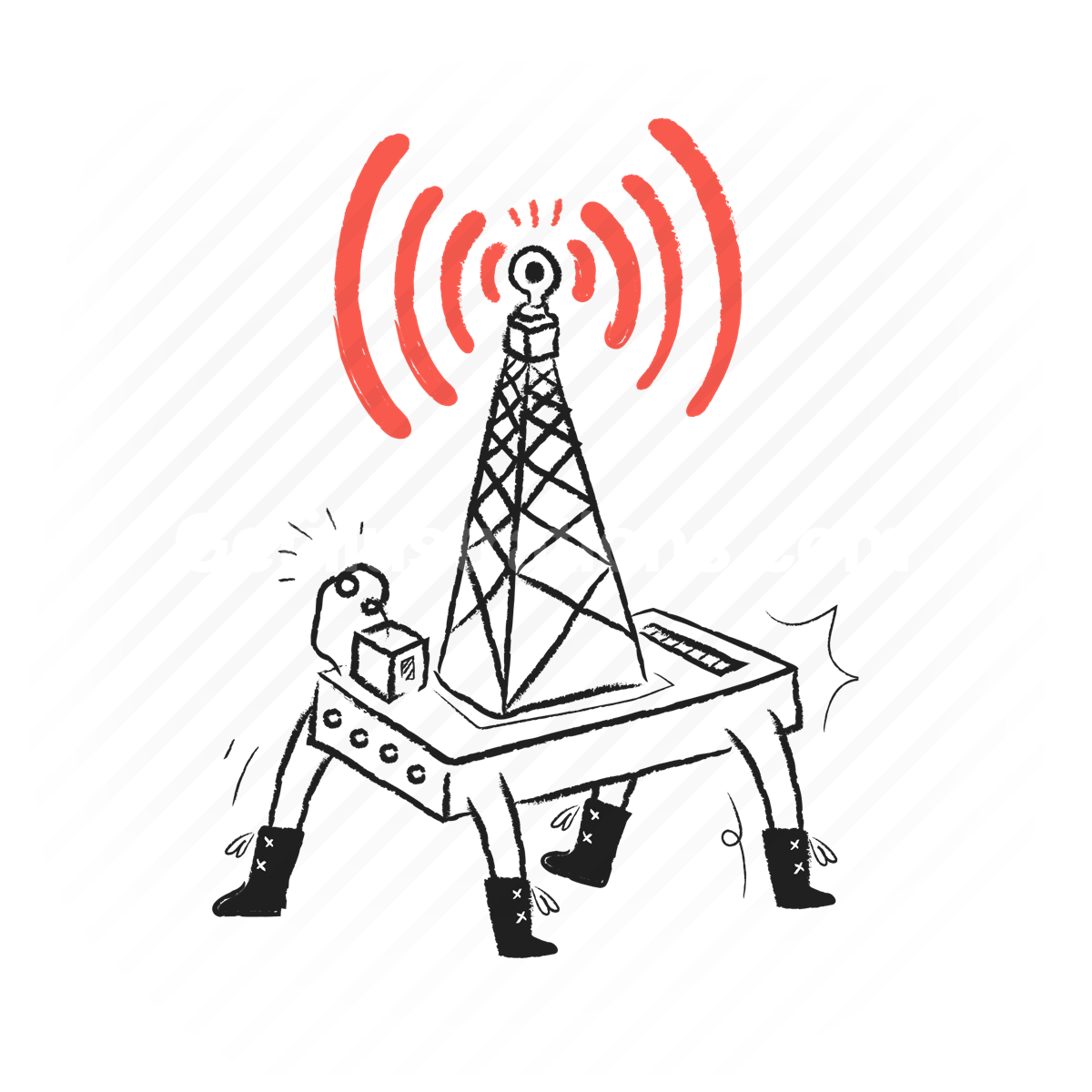 Tech and Innovation illustration preview image